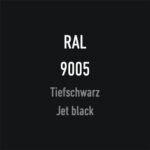 Tiefschwarz - RAL 9005